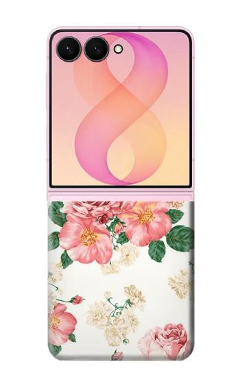 S1859 Rose Pattern Case For Samsung Galaxy Z Flip 8
