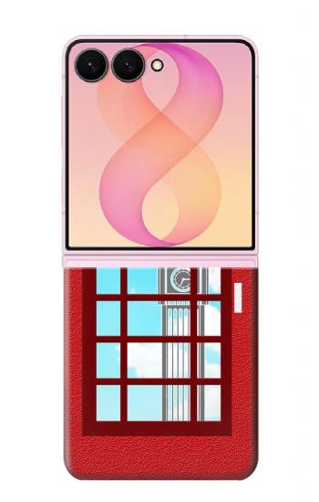 S2059 England British Telephone Box Minimalist Case For Samsung Galaxy Z Flip 8