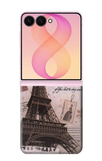 S2211 Paris Postcard Eiffel Tower Case For Samsung Galaxy Z Flip 8