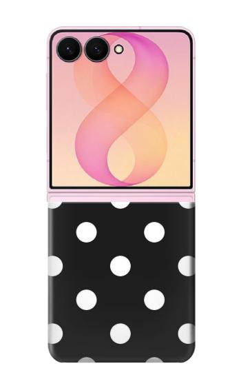 S2299 Black Polka Dots Case For Samsung Galaxy Z Flip 8