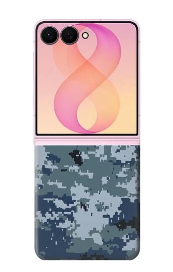 S2346 Navy Camo Camouflage Graphic Case For Samsung Galaxy Z Flip 8