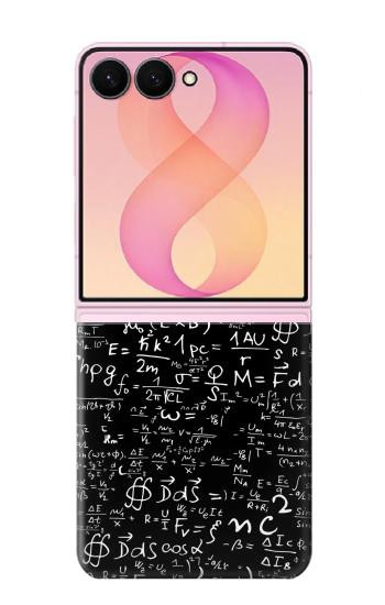 S2574 Mathematics Physics Blackboard Equation Case For Samsung Galaxy Z Flip 8