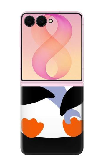 S2631 Cute Baby Penguin Case For Samsung Galaxy Z Flip 8