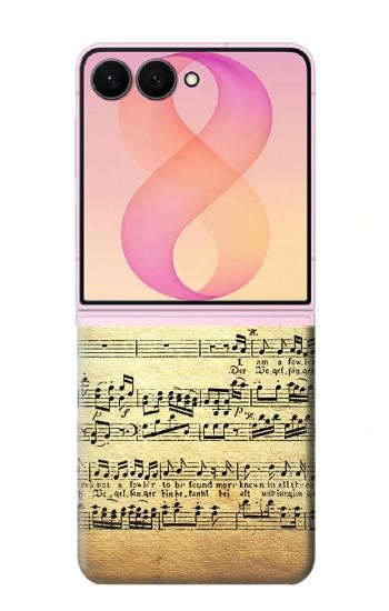 S2667 The Fowler Mozart Music Sheet Case For Samsung Galaxy Z Flip 8