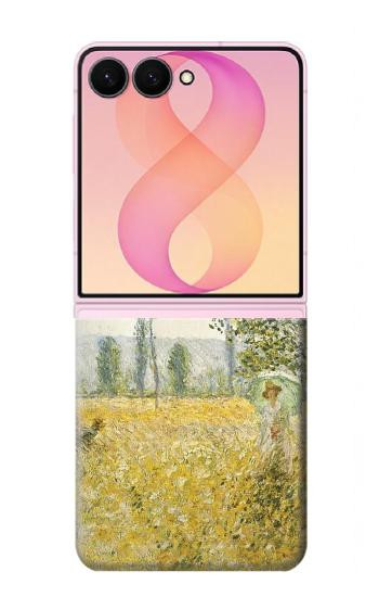 S2682 Claude Monet Fields In Spring Case For Samsung Galaxy Z Flip 8