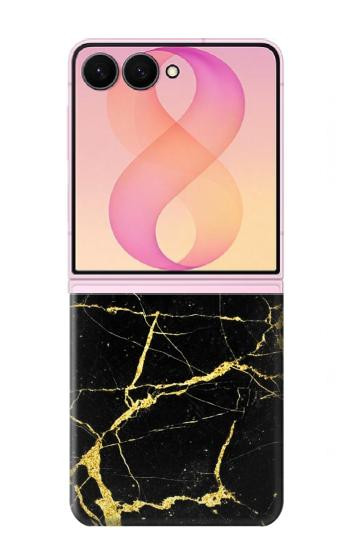 S2896 Gold Marble Graphic Printed Case For Samsung Galaxy Z Flip 8