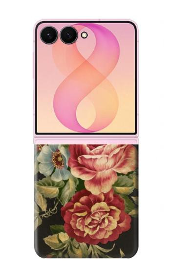 S3013 Vintage Antique Roses Case For Samsung Galaxy Z Flip 8