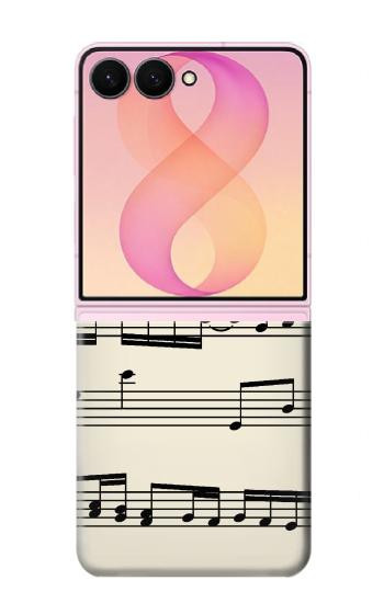 S3082 Music Sheet Case For Samsung Galaxy Z Flip 8