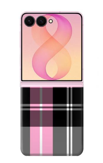 S3091 Pink Plaid Pattern Case For Samsung Galaxy Z Flip 8