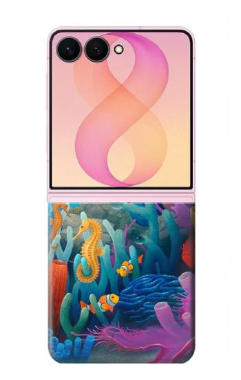 S3227 Underwater World Cartoon Case For Samsung Galaxy Z Flip 8