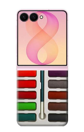 S3243 Watercolor Paint Set Case For Samsung Galaxy Z Flip 8