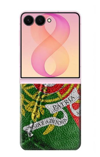 S3300 Portugal Flag Vintage Football Graphic Case For Samsung Galaxy Z Flip 8