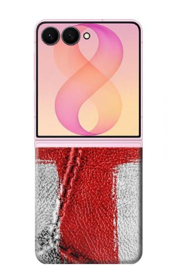 S3316 England Flag Vintage Football Graphic Case For Samsung Galaxy Z Flip 8