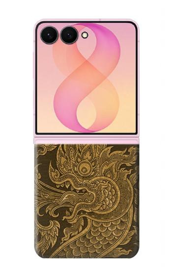 S3382 Thai Art Naga Case For Samsung Galaxy Z Flip 8