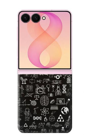S3426 Blackboard Science Case For Samsung Galaxy Z Flip 8