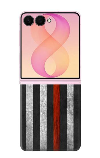 S3472 Firefighter Thin Red Line Flag Case For Samsung Galaxy Z Flip 8