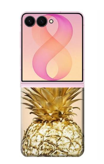 S3490 Gold Pineapple Case For Samsung Galaxy Z Flip 8