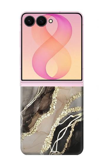 S3700 Marble Gold Graphic Printed Case For Samsung Galaxy Z Flip 8