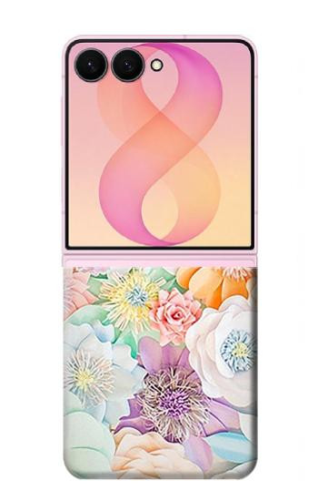 S3705 Pastel Floral Flower Case For Samsung Galaxy Z Flip 8