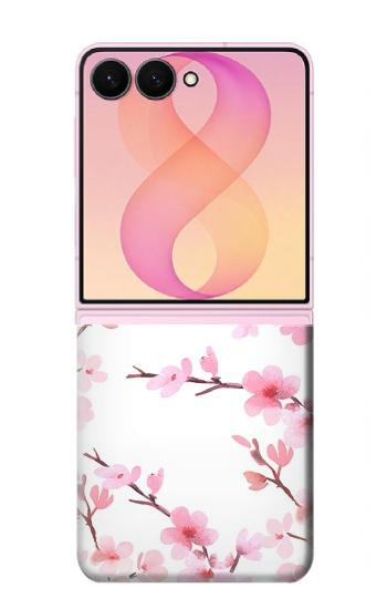 S3707 Pink Cherry Blossom Spring Flower Case For Samsung Galaxy Z Flip 8