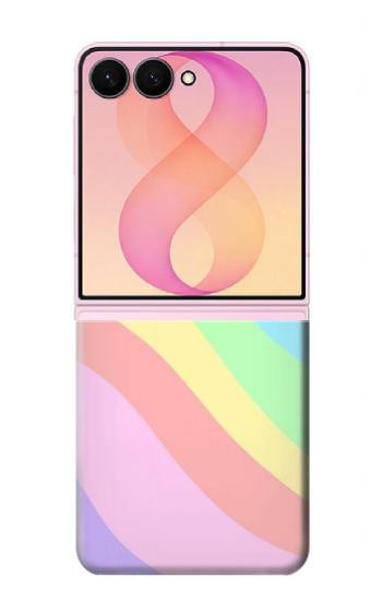S3810 Pastel Unicorn Summer Wave Case For Samsung Galaxy Z Flip 8