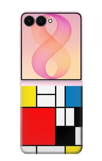 S3814 Piet Mondrian Line Art Composition Case For Samsung Galaxy Z Flip 8