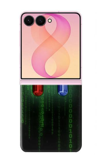S3816 Red Pill Blue Pill Capsule Case For Samsung Galaxy Z Flip 8