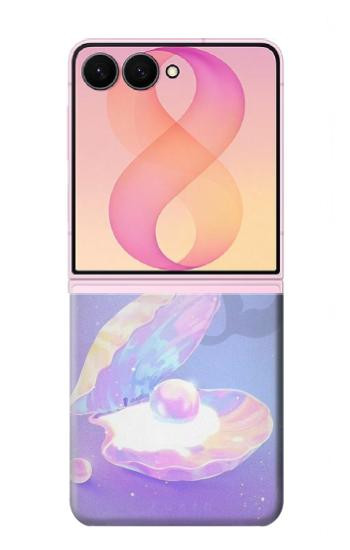 S3823 Beauty Pearl Mermaid Case For Samsung Galaxy Z Flip 8