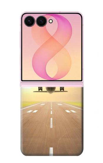 S3837 Airplane Take off Sunrise Case For Samsung Galaxy Z Flip 8