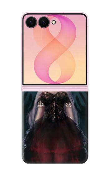 S3847 Lilith Devil Bride Gothic Girl Skull Grim Reaper Case For Samsung Galaxy Z Flip 8