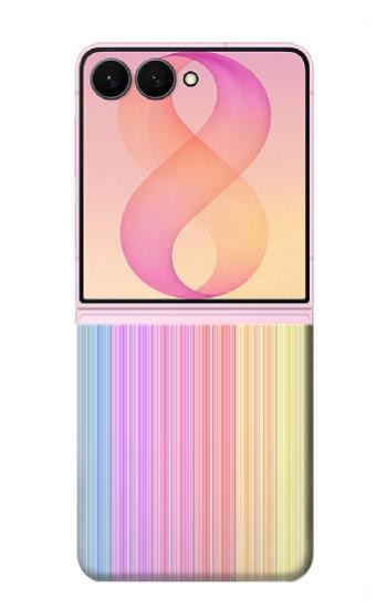 S3849 Colorful Vertical Colors Case For Samsung Galaxy Z Flip 8