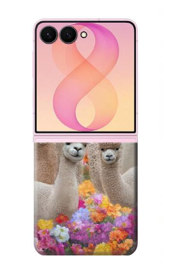 S3916 Alpaca Family Baby Alpaca Case For Samsung Galaxy Z Flip 8