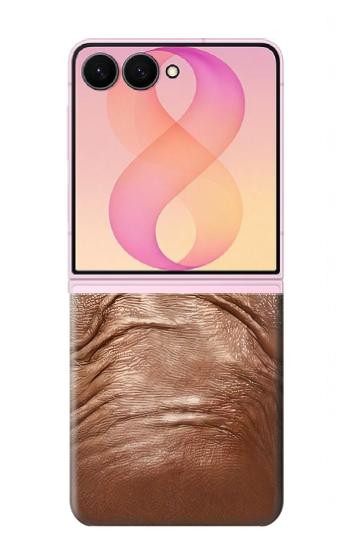 S3940 Leather Mad Face Graphic Paint Case For Samsung Galaxy Z Flip 8