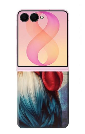 S3987 French Rooster Case For Samsung Galaxy Z Flip 8