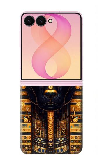 S3992 Gold Black Anubis Case For Samsung Galaxy Z Flip 8