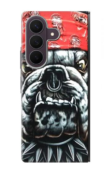 S0100 Bulldog American Football Case For Samsung Galaxy Z Fold 8 Ultra