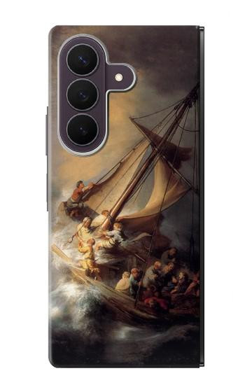 S1091 Rembrandt Christ in The Storm Case For Samsung Galaxy Z Fold 8 Ultra