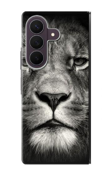 S1352 Lion Face Case For Samsung Galaxy Z Fold 8 Ultra