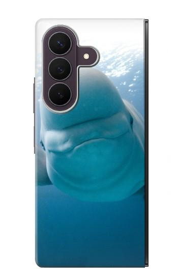 S1801 Beluga Whale Smile Whale Case For Samsung Galaxy Z Fold 8 Ultra