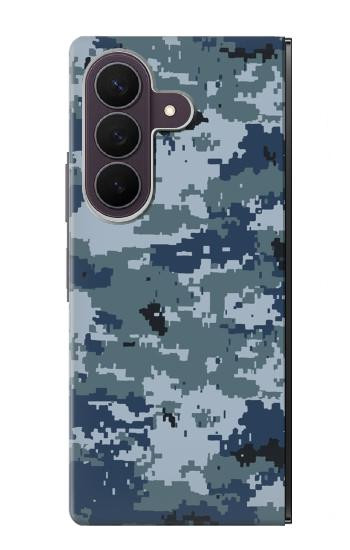 S2346 Navy Camo Camouflage Graphic Case For Samsung Galaxy Z Fold 8 Ultra
