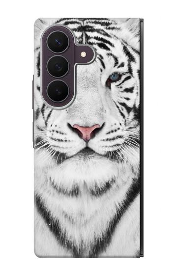 S2553 White Tiger Case For Samsung Galaxy Z Fold 8 Ultra
