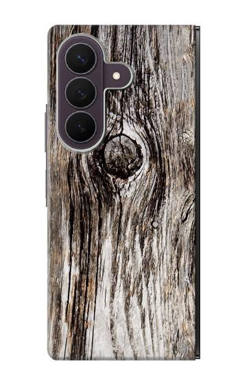 S2844 Old Wood Bark Graphic Case For Samsung Galaxy Z Fold 8 Ultra