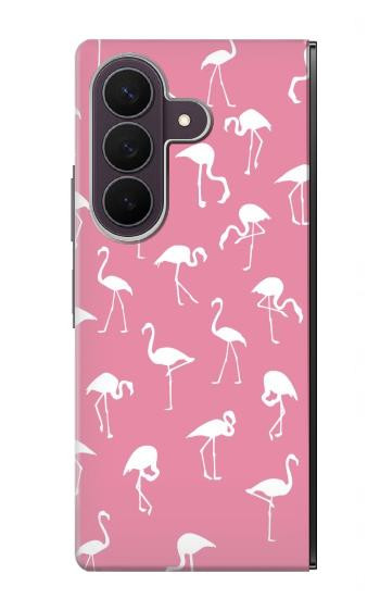 S2858 Pink Flamingo Pattern Case For Samsung Galaxy Z Fold 8 Ultra