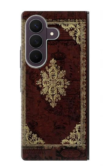 S3014 Vintage Map Book Cover Case For Samsung Galaxy Z Fold 8 Ultra