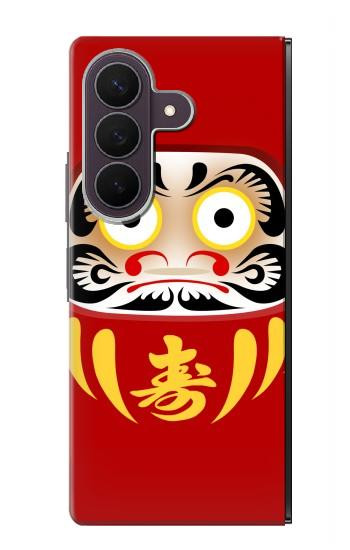 S3045 Japan Good Luck Daruma Doll Case For Samsung Galaxy Z Fold 8 Ultra
