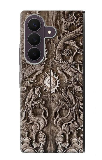 S3395 Dragon Door Case For Samsung Galaxy Z Fold 8 Ultra