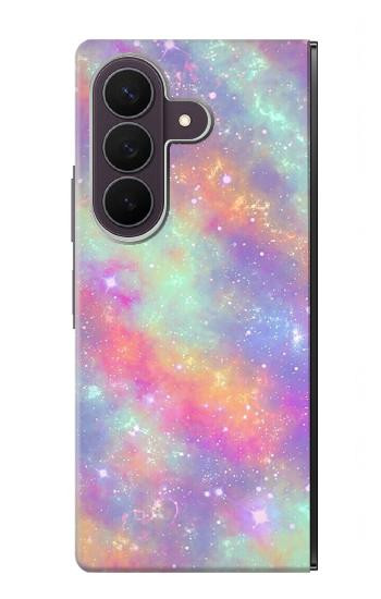 S3706 Pastel Rainbow Galaxy Pink Sky Case For Samsung Galaxy Z Fold 8 Ultra
