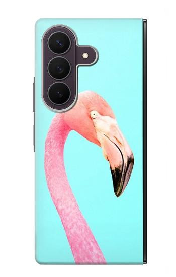 S3708 Pink Flamingo Case For Samsung Galaxy Z Fold 8 Ultra
