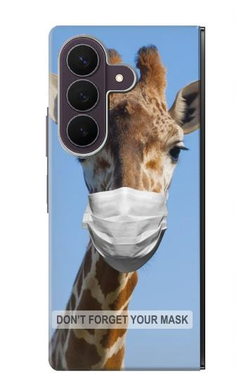 S3806 Funny Giraffe Case For Samsung Galaxy Z Fold 8 Ultra