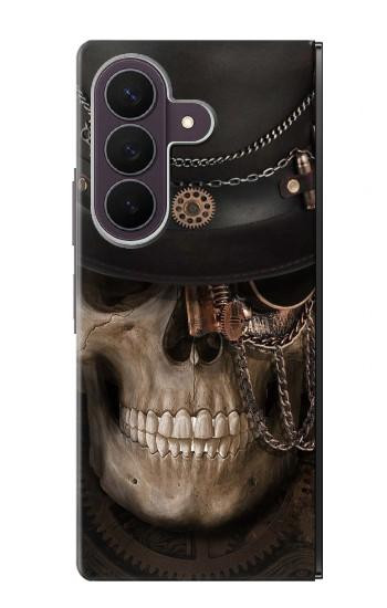 S3852 Steampunk Skull Case For Samsung Galaxy Z Fold 8 Ultra